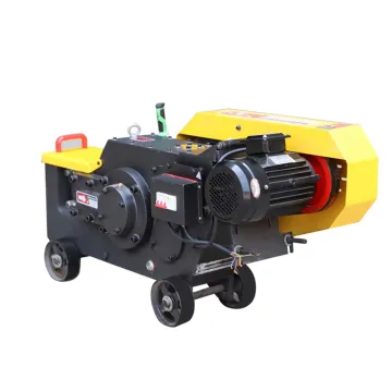 Manual Steel Wire Rod Rebar Thread Cutting Machine 32 40 MM Thread Bar Cutting Machine