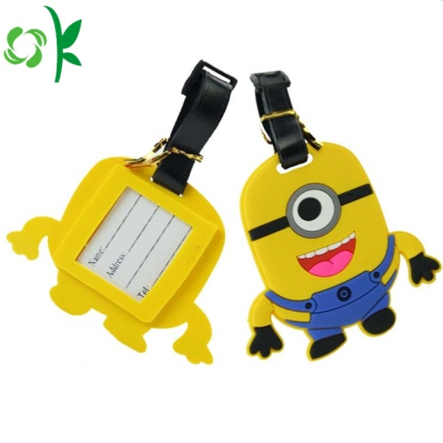 PVC Blank Promotion Gift Tag for Luggage Cartoon