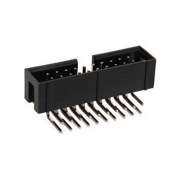 High Quality 2.54mm Pitch Right Angle Male Box Header DC3 Connector
