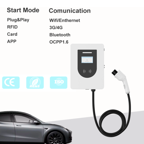 Eu Car Charging Pile 11kW EU Standard AC Single Gun EV Charger Manufactory