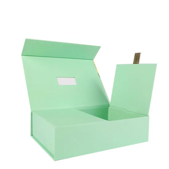 Luxury Book Shape Double Closure Gift Packaging Box