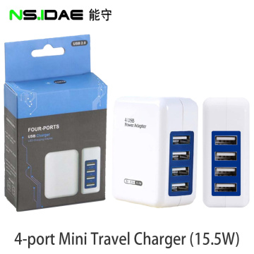 Palam Pengecasan USB Multi-Port 15.5W