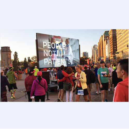 Mobile Advertising Sign P5 Led Screen