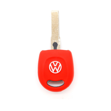 VW 1 button fob silicon car key shell