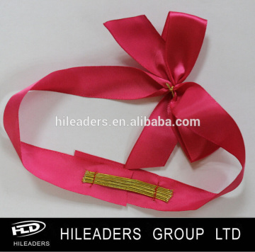 Wholesale Polyester Satin Ribbon Bow Elastic Ribbon Bow For Packing