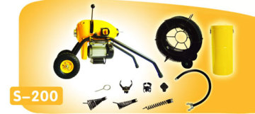 Drain Cleaning Machine S200 (Pipe Cleaner, Cleaner Machine)