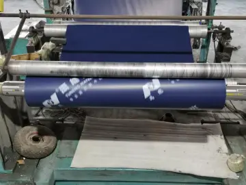 PE puncture resistant thermally stable polymer cross film