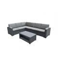 Патио Leisure Corner Rattan Set Открытый плетеный диван