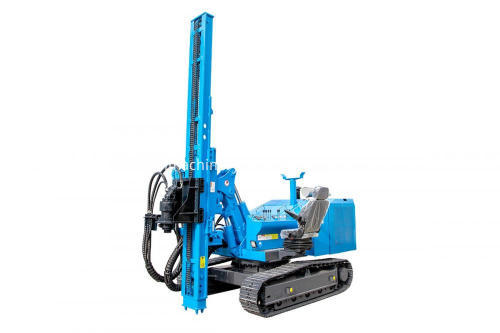 High Speed Solar Hydraulic Hammer Automated Pile Driver