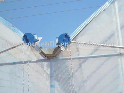 Chained Manual winch for greenhouse Roof ventilation