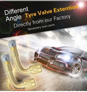 tyre valve Extention , different angle bent metal extentions