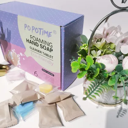 POPOTIME Hand Wash Effervescent Cleaner Tablets
