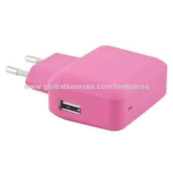 New, OEM, mobile phone, 5V 2.4A, EU plug, travel charger for iPhone