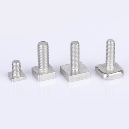 Paslanmaz çelik cilalı kare kafa cıvatası