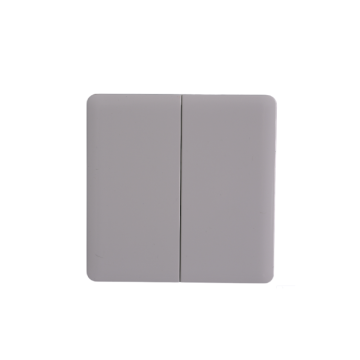 Hot Sale 2 Gang White Wall Switch 16A 220V PC Plastic