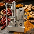 Ciberžolės ir aitriosios paprikos miltelių gamybos aparatas