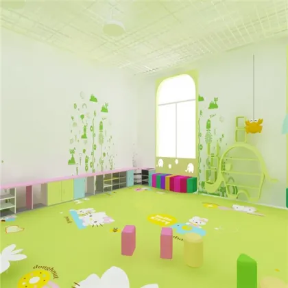 decoration wallpaper/wall stickers for kids redroom/cartoon animals wall stickers