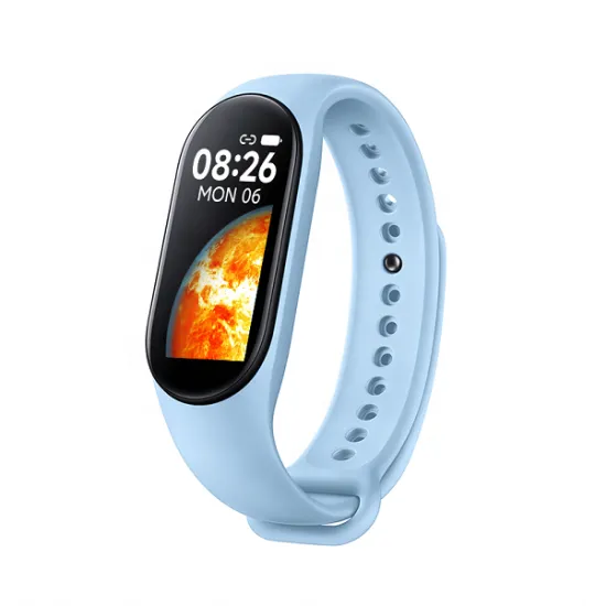 Colorful M4 Smart Watch: Fitness Heart Rate Monitor Strap Wristband