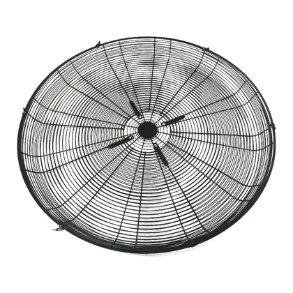 Black Centrifugal Fan Guard Condenser Fan Guard