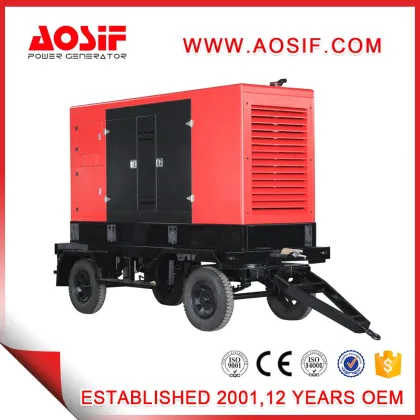 Doosan mobile electric generator 220v dynamo