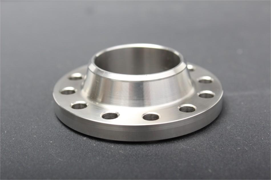 Ansib16.5 Butt Solding Aço inoxidável Flange de pescoço de aço