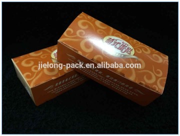 custom flexo printing egg tart packaging box