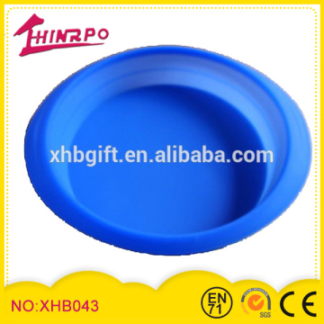 Wholesale Roud Silicone Cake Mold Cookies Chocolate Pastry Coasting Pan Bakeware