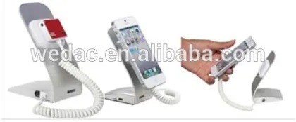 Anti-theft display device for smart phones