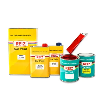Car Paint Automotive Auto1K 2K Metallic Silver White