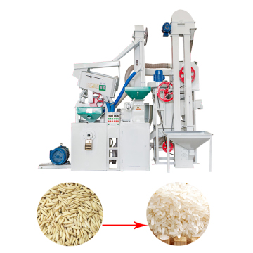 Automatic rice milling processing machine
