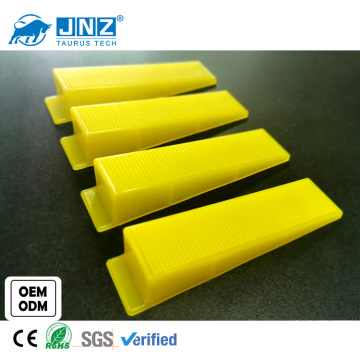 JNZ reusable plastic big tile leveling system yellow adjustable wedges