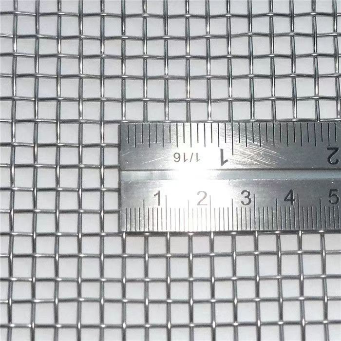 stainless steel lock crimped wire mesh