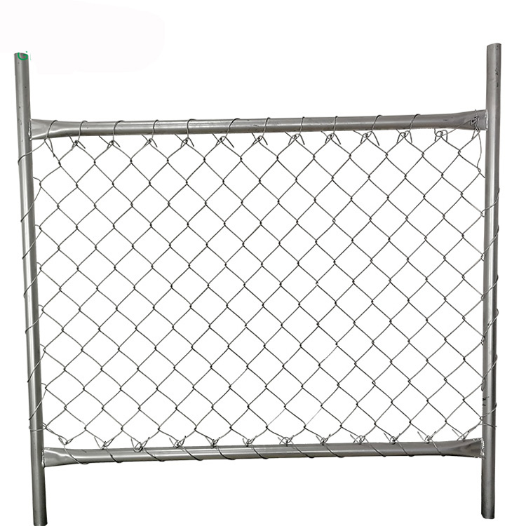 Chain link fence and gate