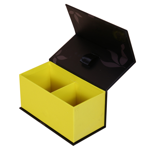 Magnetic Empty Gift Tea Packaging Paper Boxes