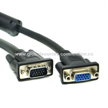 FM to M VGA Cables, RoHS Directive-compliant