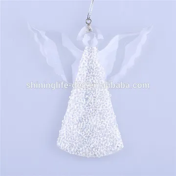 Angel of peace clear ornament new style indoor decoration