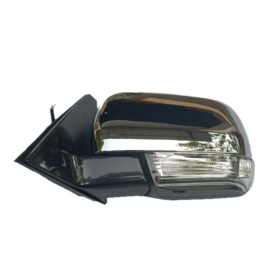 Chrome Side Mirror 7632A693 with LED Indicator for Mitsubishi Pajero