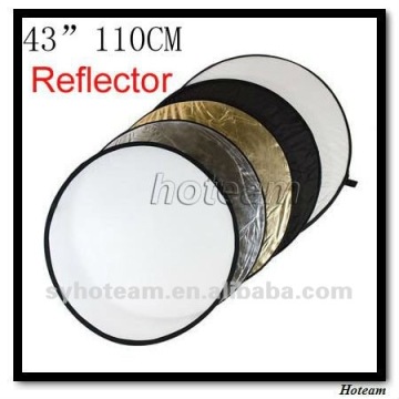 43'' 110cm 5 in 1 Foldable Photography Collapsible Reflector