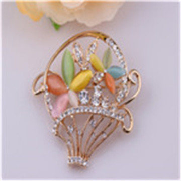 Gold Jewelry Kingdom Women Brooch Pin Fq-B-651232