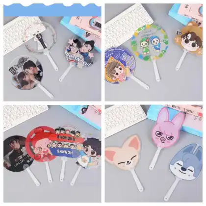 Custom Transparent Fan Cover with Star Fan Support