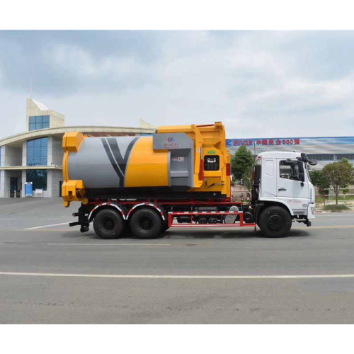 Municipal sanitation garbage truck