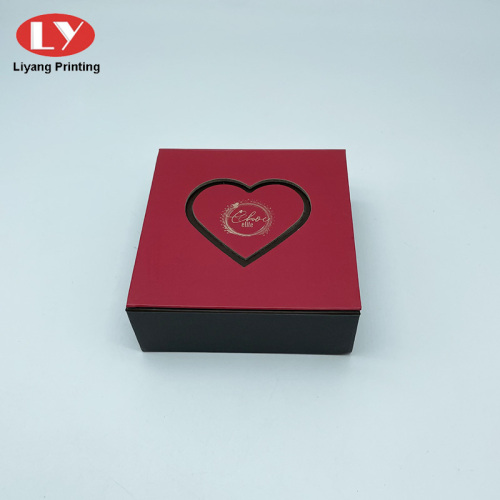 Square Magnetic Closing Custom Truffle Box Packaging 6