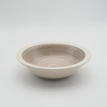 Lobra de jantar de cerâmica de design mais recente para restaurante, conjunto de jantar de utensílios de mesa de cerâmica marrom