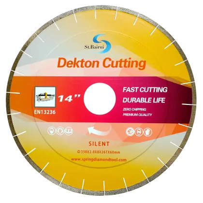 Bridge Cut Machine for Dekton Stone with Circular Diamond Saw Blades (250mm-400mm)