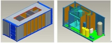 Wastewater Treatment in Container