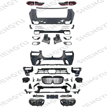 Auto Body Systems for BMW X7 G07 19-22 Sport Model - Bumper Assembly, Grille, Headlights, Taillamps 2023+