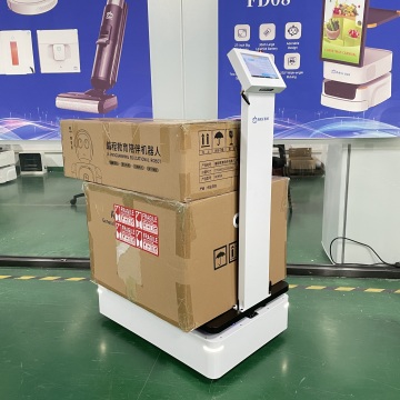 2024 Factory Robot with Lidar Navigation and 100KG Load Capacity for Warehouse Delivery with APP Control