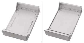 The Metal enclosure parts