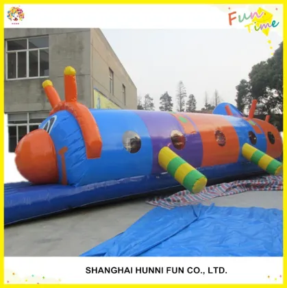 Kiddy Inflatable Caterpillar Tunnel