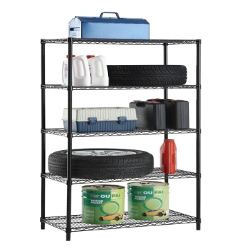 Heavy Duty 5 Tier Racking Storage Wire Shelving